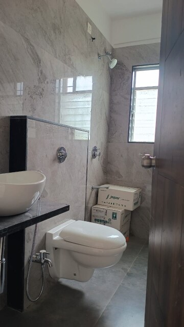 Bathroom in 3 BHK Apartment at Tulshibaugwale Colony, Sahakar Nagar – for Sale