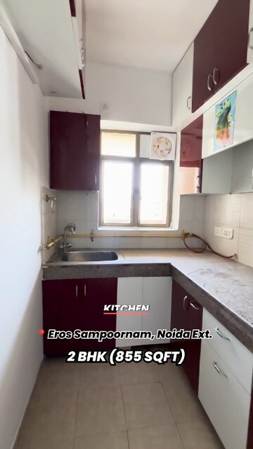 Kitchen in 2 BHK Apartment at Eros Sampoornam, Sector 2 Greater Noida – for Sale