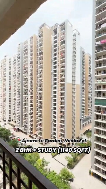 2.5 BHK Apartment – Exterior View View at Ajnara Le Garden, Sector 16b Greater Noida - for Sale
