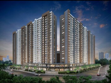 1 BHK Apartment – Exterior View View at Godrej Riviera, Ambivali - for Sale