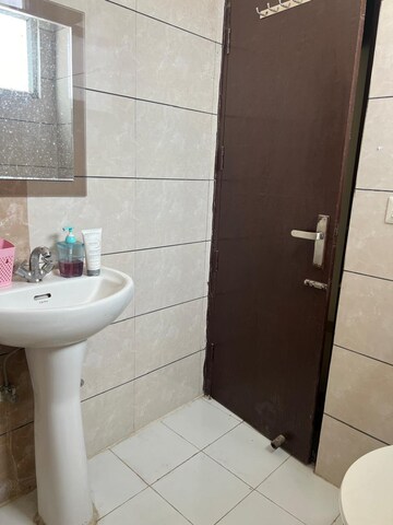 Bathroom in 1 BHK Builder Floor at Ubber Palm Heights, Central Derabassi – for Sale