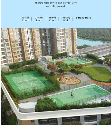 1 BHK Apartment – Exterior View View at Godrej Riviera, Ambivali - for Sale