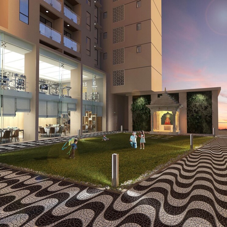  Parking, metro-saraswati-square 1 Bedroom 673 Sq.Ft. Apartment In Mulund West Mumbai 7277711