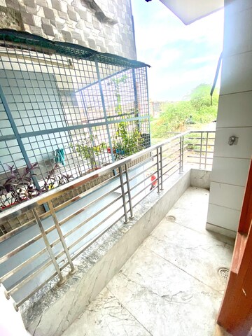 Balcony in 2 BHK Builder Floor at Dwarka Mor – for Sale