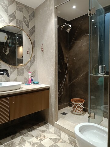 Bathroom in 4 BHK Builder Floor at Unitech South City II, Sector 50 – for Sale