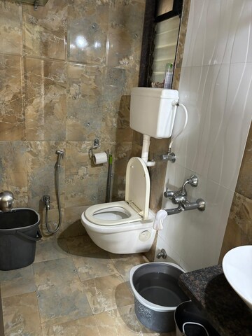 Bathroom in 1 BHK Apartment at Veena Dynasty, Vasai East – for Sale