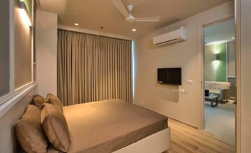 Bedroom in 1 BHK Apartment at Conscient One Service Apartment, Sector 109 – for Sale