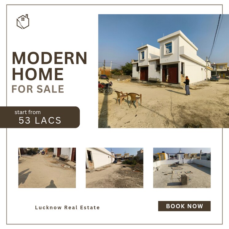 Exterior View, oro-city 2 Bedroom 1000 Sq.Ft. Independent House In Jankipuram Lucknow 7278416