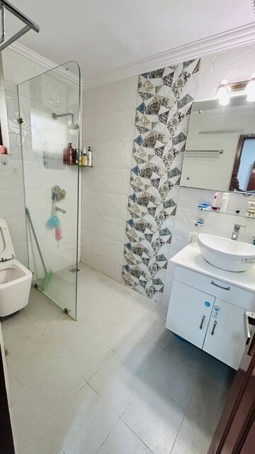 Bathroom in 3 BHK Apartment at Sector 6, Dwarka – for Sale