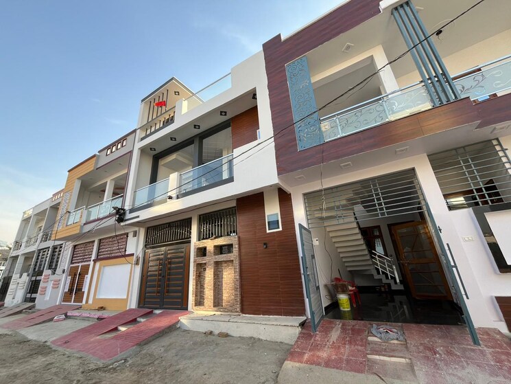 Exterior View, pandit kheda 3 Bedroom 1600 Sq.Ft. Independent House In Pandit Kheda Lucknow 7278582
