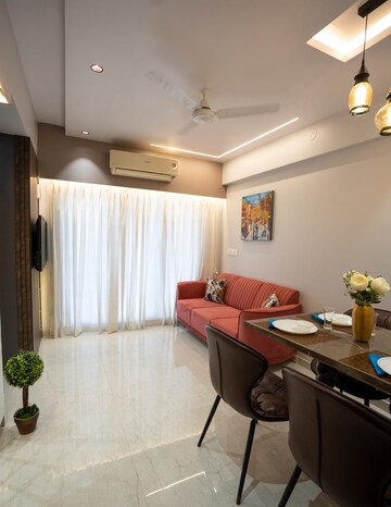 Living Room in 1 BHK Apartment at Vasai East – for Sale