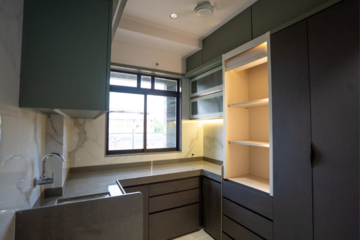 Kitchen in 1 BHK Apartment at Vasai East – for Sale