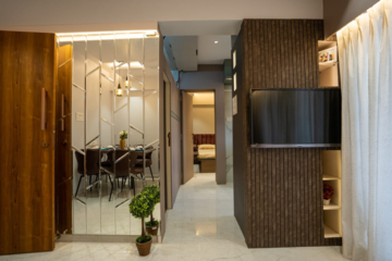 Living Room in 1 BHK Apartment at Vasai East – for Sale