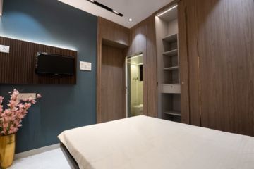 Master Bedroom in 1 BHK Apartment at Vasai East – for Sale