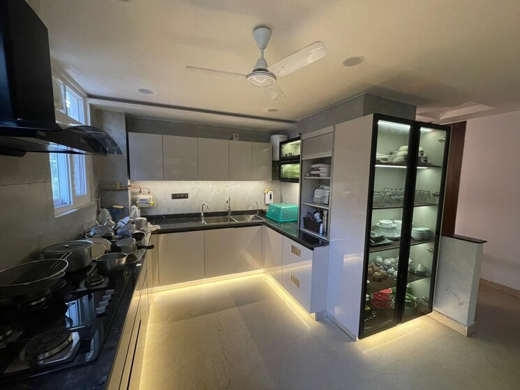 Kitchen, east of kailash 4 Bedroom 2500 Sq.Ft. Builder Floor In East Of Kailash Delhi 7279008