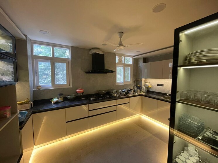 Kitchen, east of kailash 4 Bedroom 2500 Sq.Ft. Builder Floor In East Of Kailash Delhi 7279008