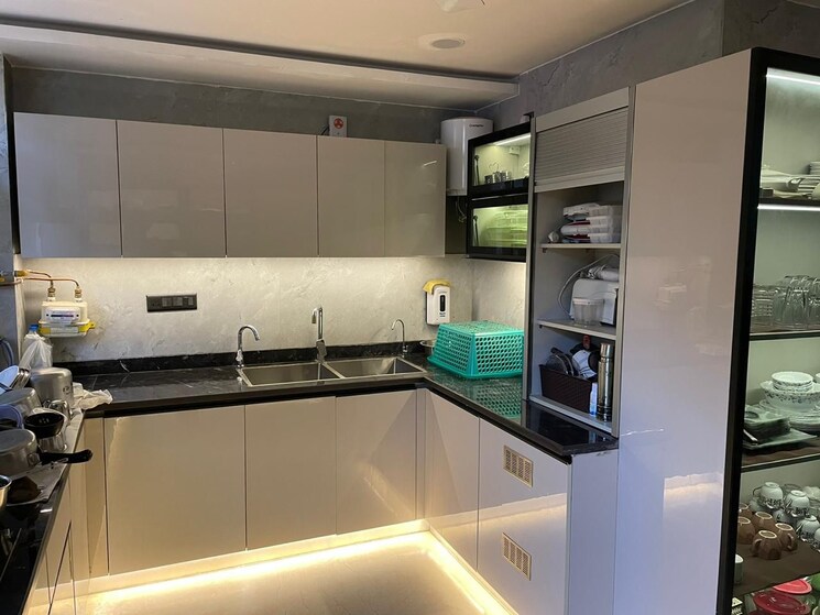 Kitchen, east of kailash 4 Bedroom 2500 Sq.Ft. Builder Floor In East Of Kailash Delhi 7279008