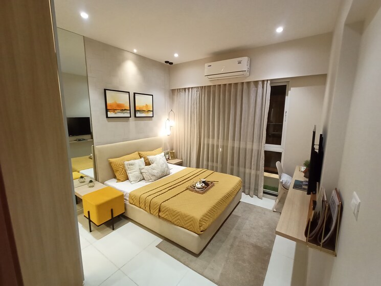 Living Room, godrej-riviera 1 Bedroom 555 Sq.Ft. Apartment In Ambivali Thane 7279334