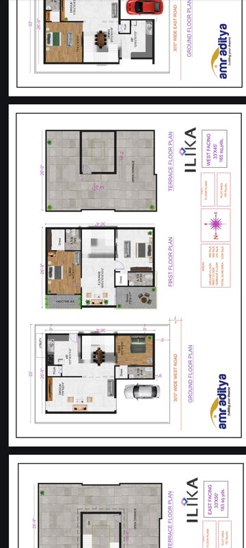 Floor Plan in 4 BHK Villa at Peeranchuruvu – for Sale