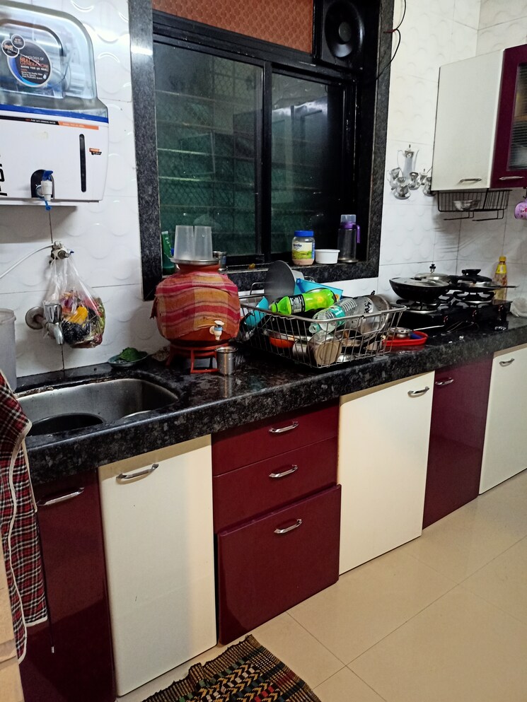 Kitchen, jai-mata-di-complex 1 Bedroom 605 Sq.Ft. Apartment In Kalher Thane 7279479