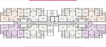 Floor Plan in 2 BHK Apartment at Newton Homes Tathawade, Tathawade – for Sale
