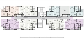 Floor Plan in 2 BHK Apartment at Newton Homes Tathawade, Tathawade – for Sale