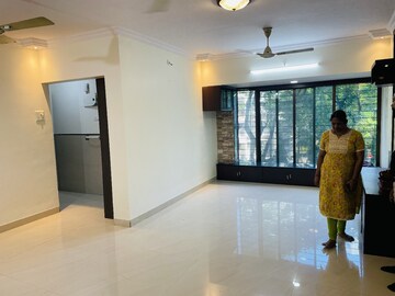 Living Room in 3 BHK Apartment at Bredco New Viceroy Park , Kandivali East – for Sale