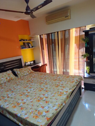 Bedroom in 1 BHK Builder Floor at Gurukrupa Marina Enclave, Malad West – for Sale