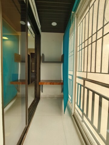 Balcony in 3 BHK Apartment at Parsik Nagar – for Rent