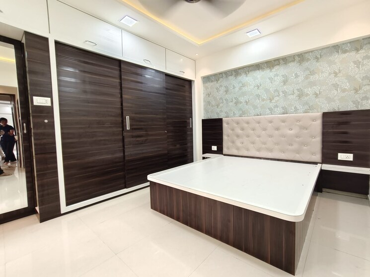Master Bedroom, parsik nagar 3 Bedroom 1100 Sq.Ft. Apartment In Parsik Nagar Thane 7280022