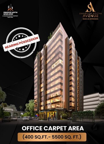  Office Space – Exterior View View at Swaroop Aditya Avenue, Andheri East - for Sale