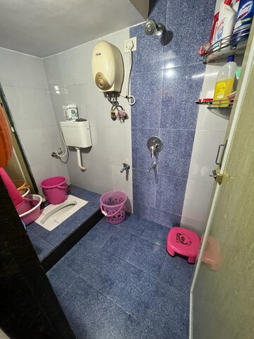 Bathroom in 1 BHK Apartment at Shreeji Residency Kalwa, Kalwa – for Sale
