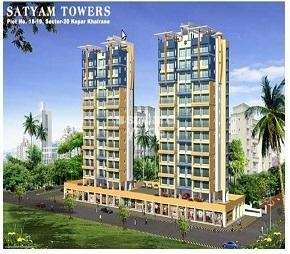 3 BHK Apartment For Rent in Shree Balaji Satyam Towers Kopar Khairane Navi Mumbai 7280269