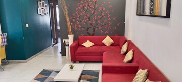 Living Room in 3 BHK Apartment at Satellite – for Sale