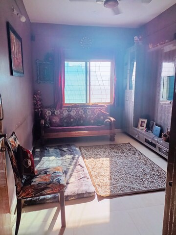 Living Room in 1 BHK Apartment at Parth Estate, Dehu – for Sale