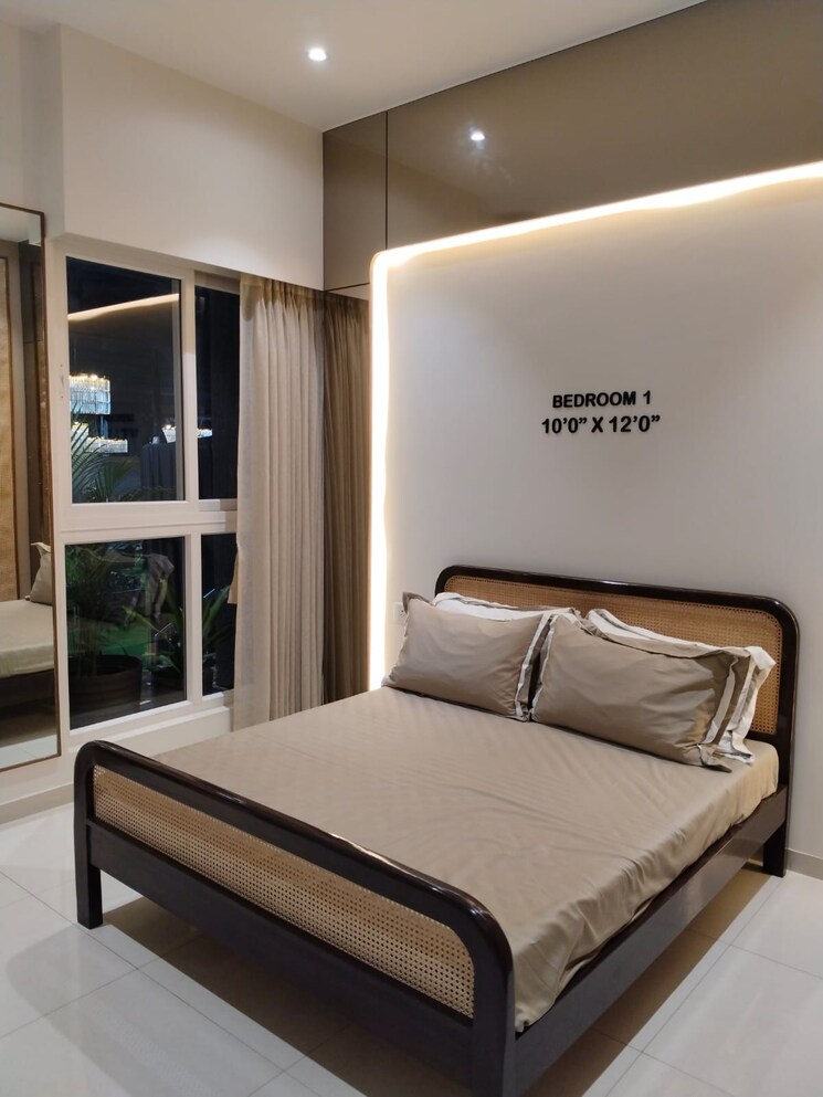 Bedroom, gagan-adira 3 Bedroom 1187 Sq.Ft. Apartment In Wagholi Pune 7281003