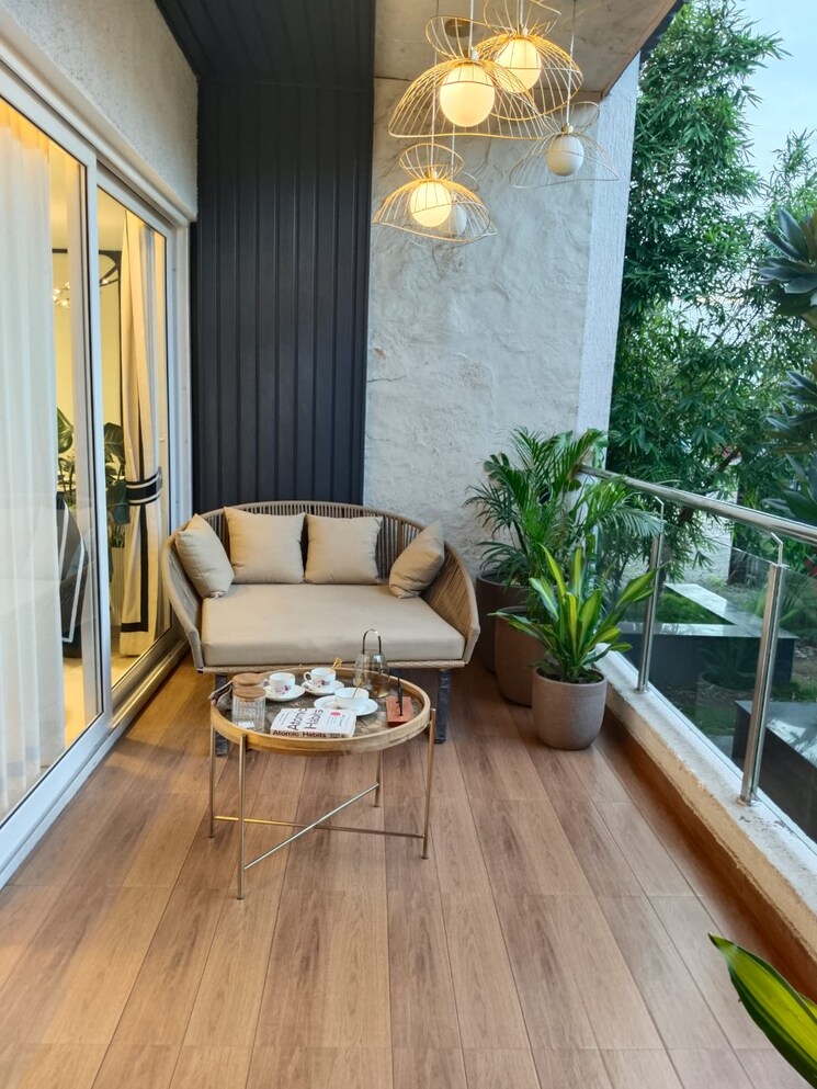 Balcony, gagan-adira 3 Bedroom 1187 Sq.Ft. Apartment In Wagholi Pune 7281003