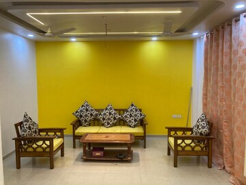 Living Room in 3 BHK Apartment at Rishita Manhattan, Gomti Nagar – for Sale