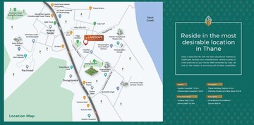 3 BHK Apartment – Map Location View at Bhoomi Acres, Waghbil - for Sale