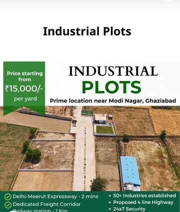  Industrial Plot – Exterior View View at Modinagar - for Sale