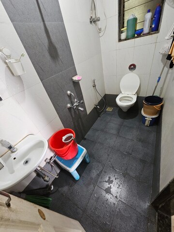 Attached Bathroom in 2 BHK Apartment at Akanksha Pioneer, Vartak Nagar – for Sale