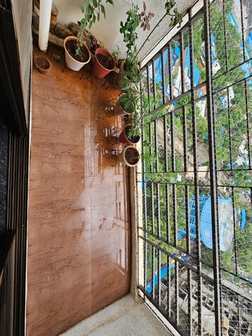 Balcony in 2 BHK Apartment at Akanksha Pioneer, Vartak Nagar – for Sale