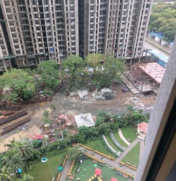 Balcony in 2 BHK Apartment at Rutu Estate, Brahmand – for Sale