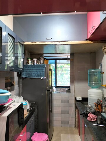 Kitchen in 2 BHK Apartment at Laxmi Avenue D Global City Ph-1, Virar West – for Sale