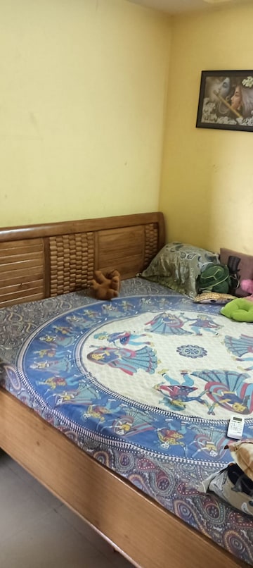 Bedroom in 3 BHK Apartment at Om Narayan Secular Heritage, Ramjaipal Nagar – for Sale