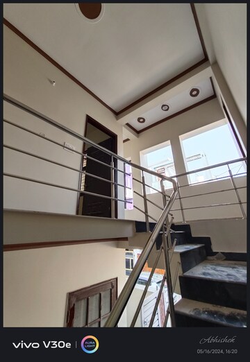 Staircase in 3 BHK Independent House at Jankipuram Extension – for Sale