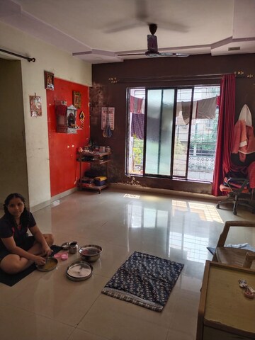 Living Room in 1 BHK Apartment at Boisar – for Sale
