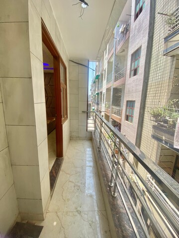 Balcony in 3 BHK Builder Floor at Dwarka Mor – for Sale