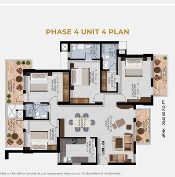 Floor Plan in 3.5 BHK Builder Floor at Sector 10a – for Sale