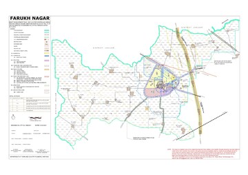  Land – Map Location View at Yashvi Golden Gate Residency, Farukh Nagar Sector 3 - for Sale